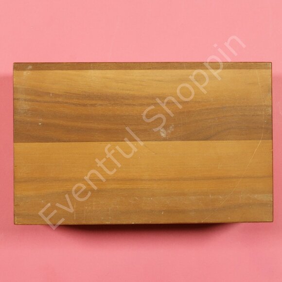 Great Waters Reynolds Plantation Lake Oconee Golf Odds And Ends Wood Box Brown - Picture 5 of 7